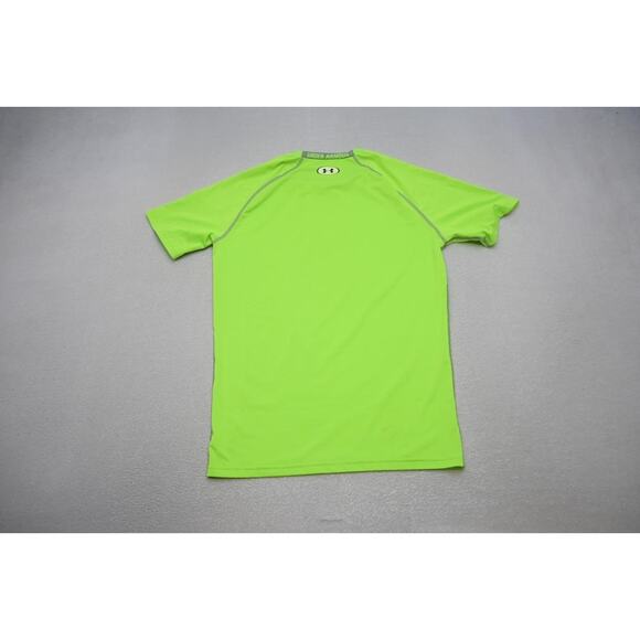 Under Armour Compression Gym Shirt Short Sleeve Athletic HeatGear Mens Sz XL - Picture 9 of 11